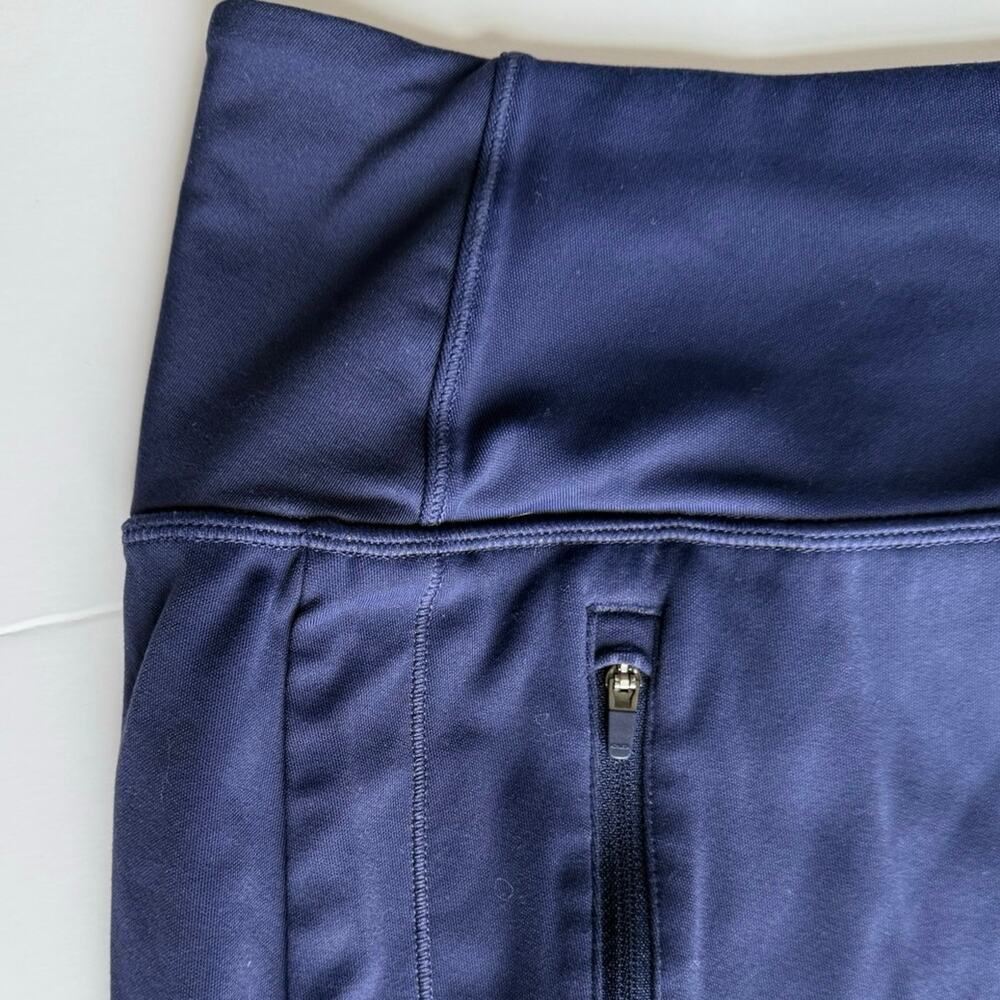 Athleta Womens M Fairway Golf Skort 18" Stretch Pockets Navy Blue - Picture 6 of 12